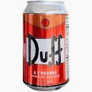 Duff A L'Orange Sparkling Beverage